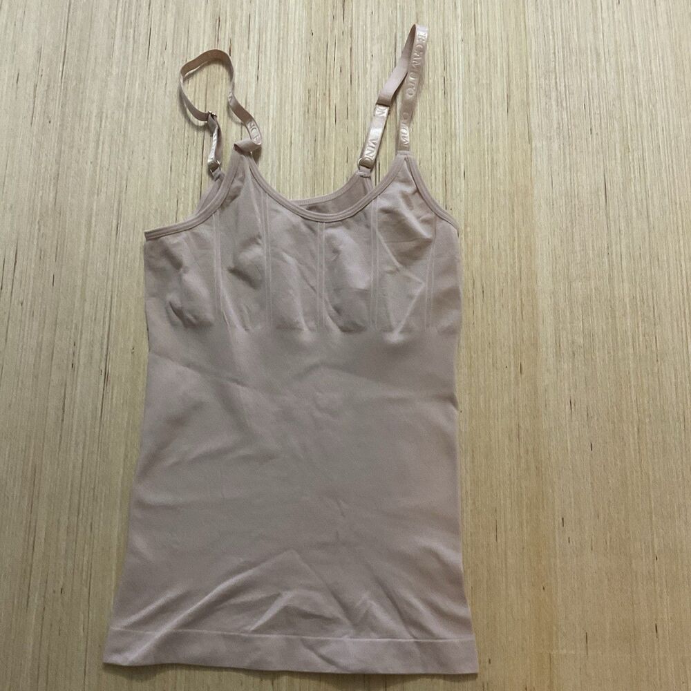 Vince Camuto Tan Adjustable Strap Camisole Tank Medium